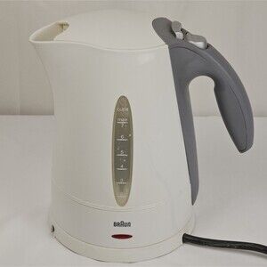 Braun WK 200 7 Cup Electric Water Kettle Type 3217 S20 Germany Tested Working